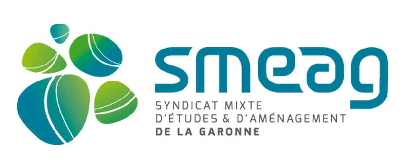 Logo Syndicat mixte d'études et d'aménagement de la Garonne (SMEAG)