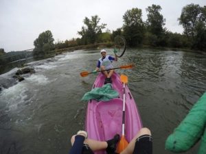 Opération Zéro déchet dans ma réserve, en kayak !