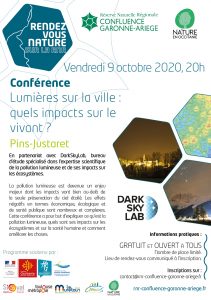 Lumières sur la ville : quels impacts sur le vivant ? PINS-JUSTARET