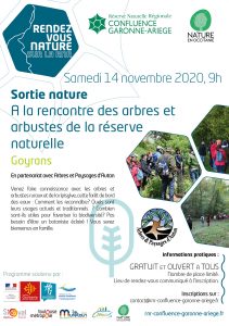A la rencontre des arbres et arbustes de la réserve naturelle – GOYRANS