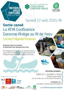 La RNR Confluence Garonne-Ariège au fil de l’eau