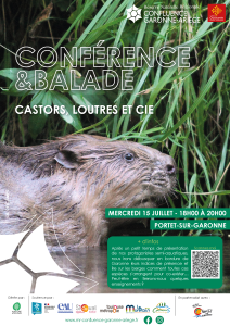 Conférence et balade – Castors, loutres et cie